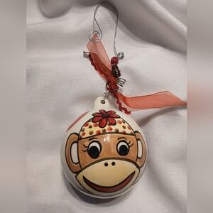 Glory Haus Sock Monkey Ornament